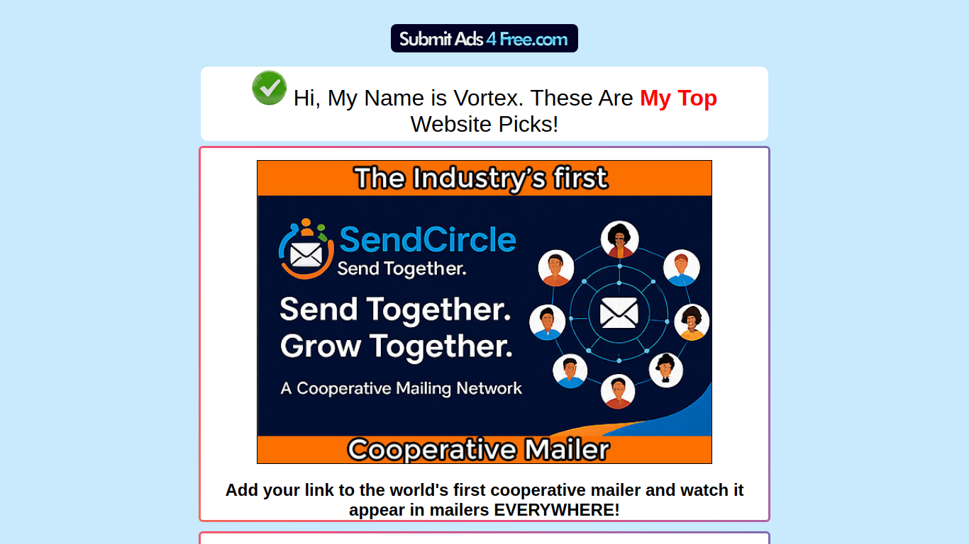 My Top Website Picks Preview