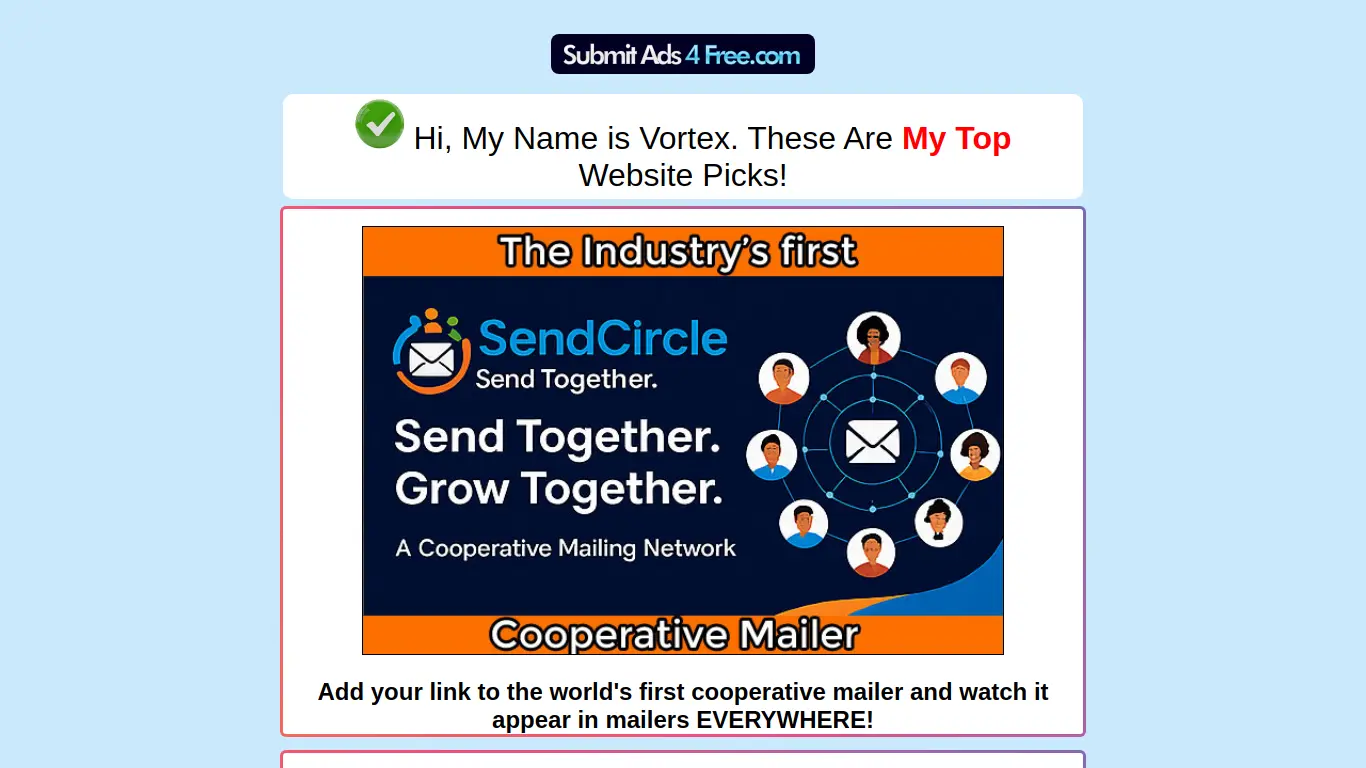 My Top Website Picks Preview