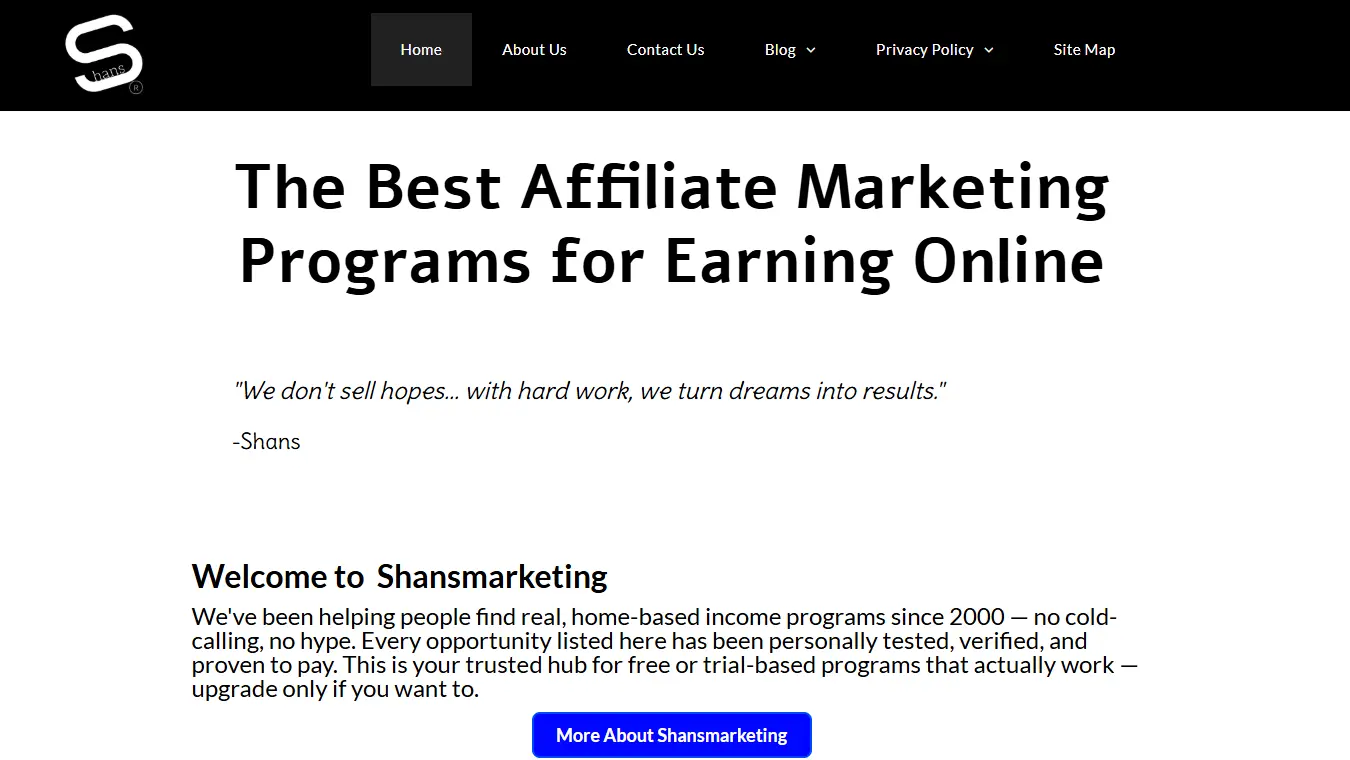 The Best Affiliate Marketing Programs for Earning Online Preview